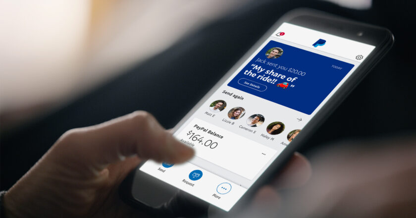 PayPal vylepšil svou mobilní aplikaci, je přehlednější