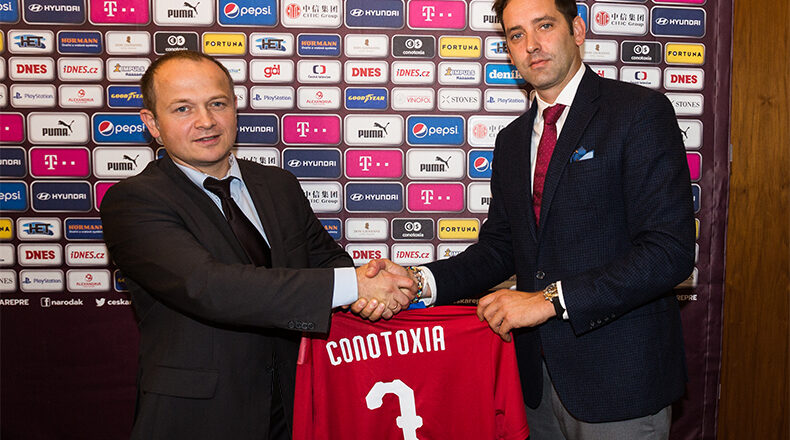 Novým partnerem českého fotbalu se stala Conotoxia