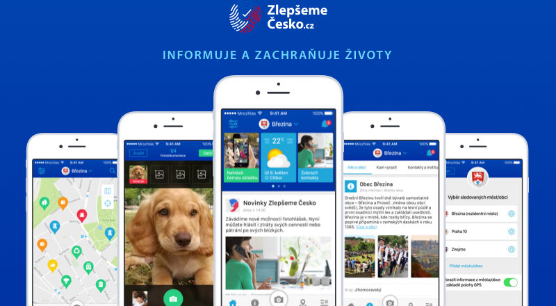 Jednotnou platformu Zlepšeme Česko rozšíří aplikace Lepší místo