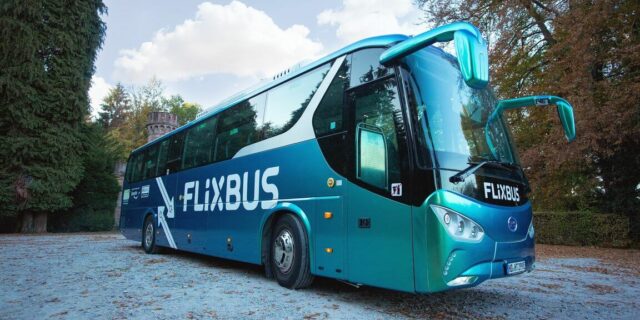 Plně elektrický autobus nasazuje FlixBus po Francii i v Německu
