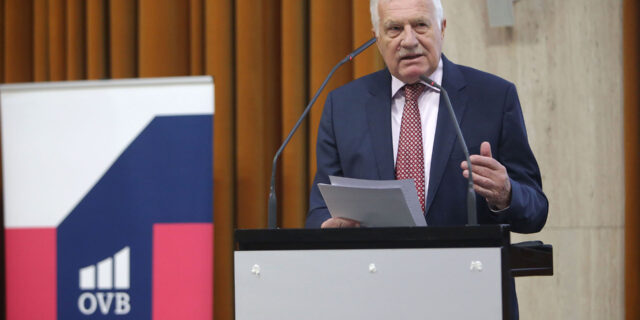 Václav Klaus: Blud vědecko-technické revoluce se opět opakuje
