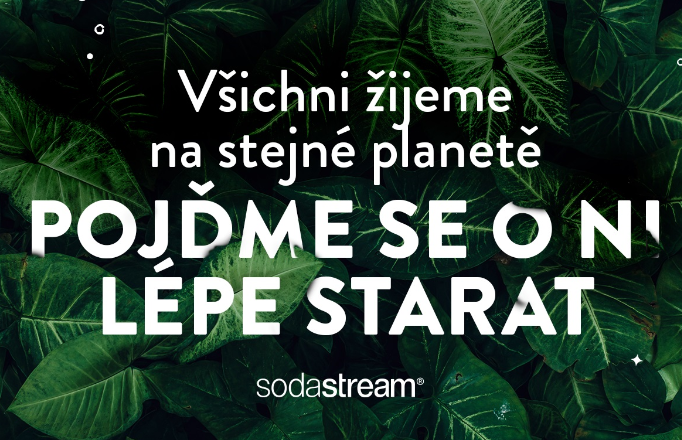 Den země: SodaStream v nové kampani vyzývá, nezapomínejme na planetu