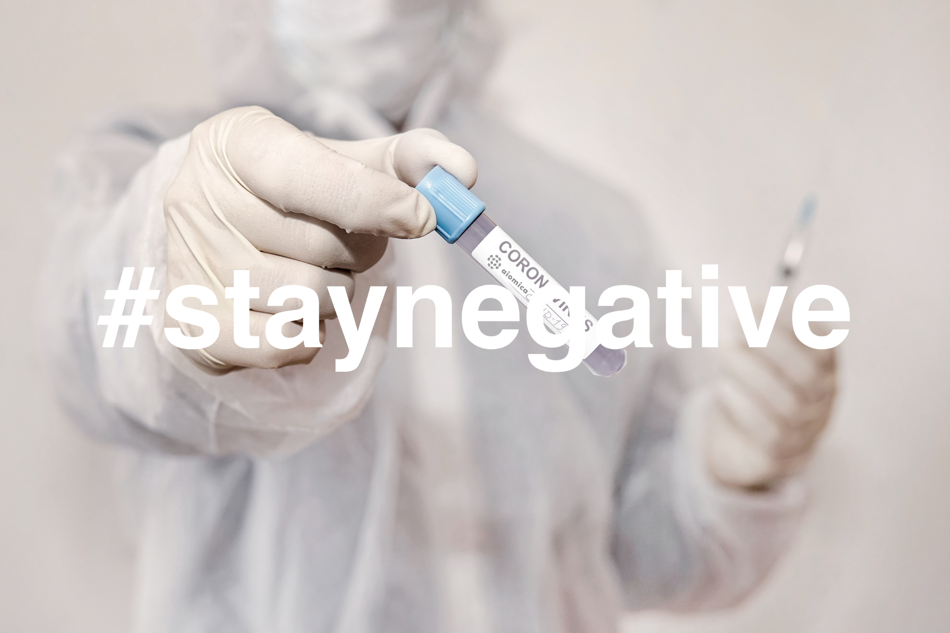 Test na COVID-19 s potvrzením do dvou hodin: #staynegative