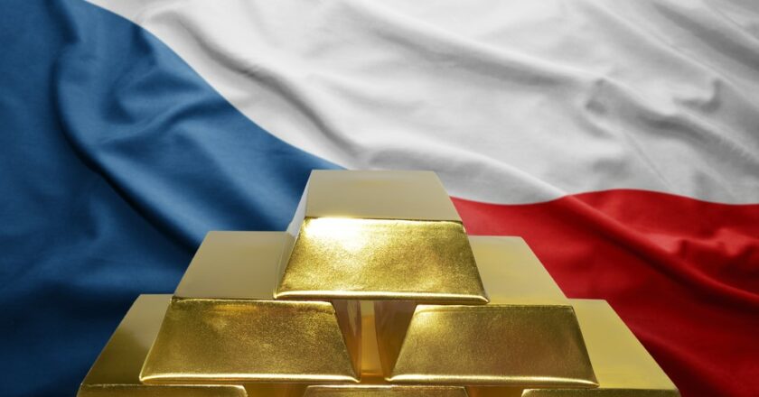 Zlatý index stoupá. ČNB znovu nakupuje zlato do devizových rezerv