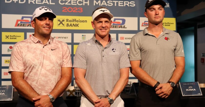 D+D REAL Czech Masters si poprvé zahrají Luke Donald, Francesco Molinari a Shane Lowry