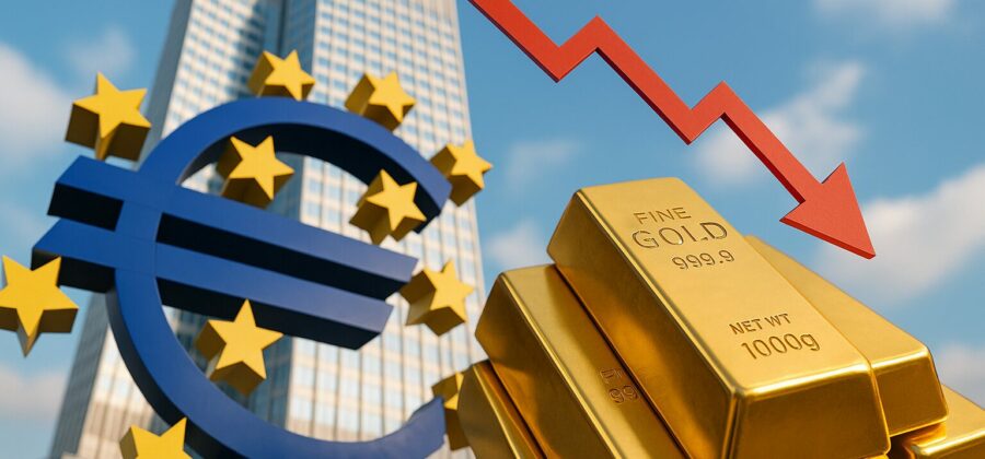 Hrozba pro finanční systém? ECB varuje před krizí na trhu se zlatem