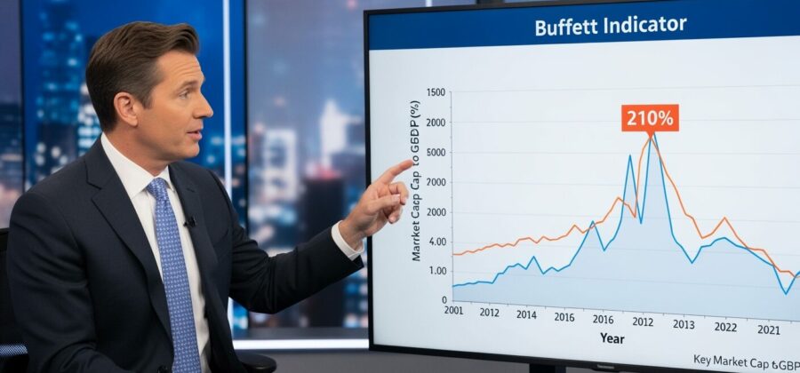 Buffettův indikátor varuje: Je Wall Street na pokraji propadu?
