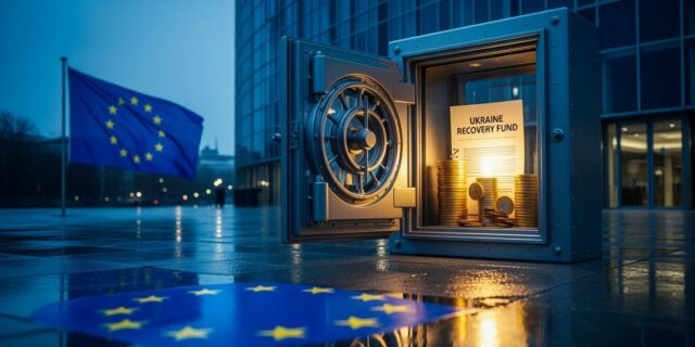 Brusel otvírá trezor: Ruské peníze mají zachránit Ukrajinu
