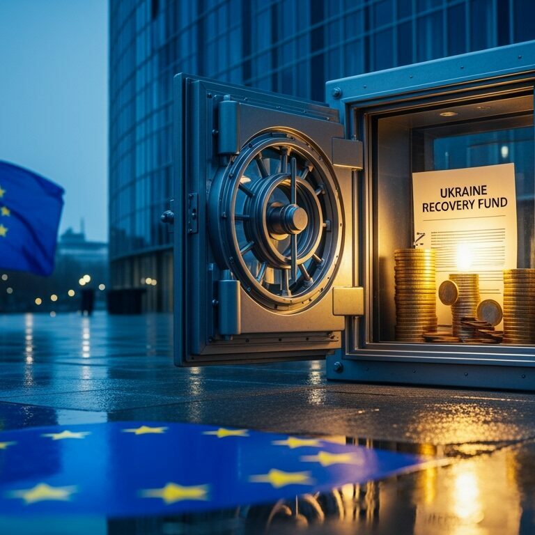 Brusel otvírá trezor: Ruské peníze mají zachránit Ukrajinu