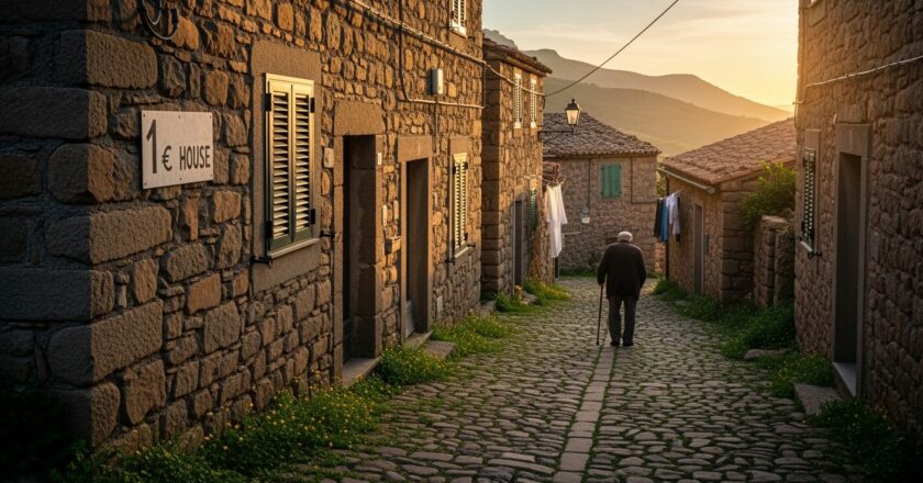 Demografická zima na Sardinii: Hotovost, domy za 1 euro a boj proti vymírání