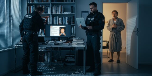 Domovní prohlídka za tweet: Když satira narazí na policejní razii