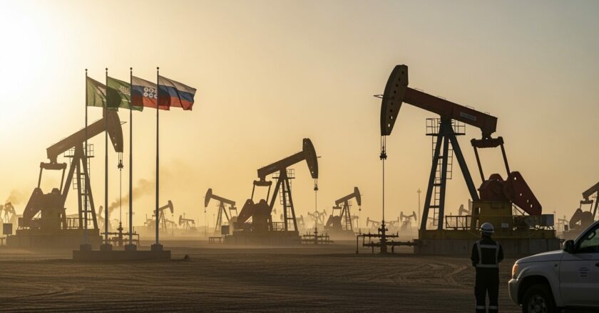 OPEC+ mírně zvyšuje produkci ropy: obavy z přebytku nabídky rostou