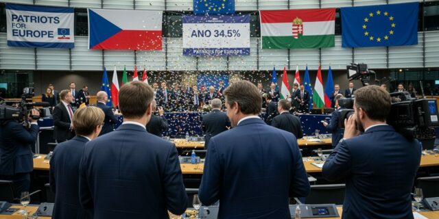 Skupina Patriots for Europe jásá nad Babišovým vítězstvím