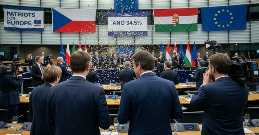 Skupina Patriots for Europe jásá nad Babišovým vítězstvím