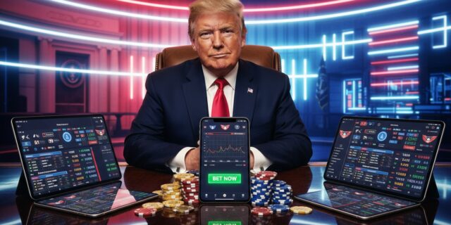 Trump a sázky na Truth Social: Když politika flirtuje s hazardem