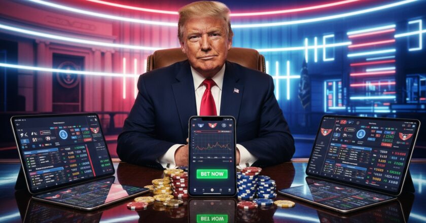 Trump a sázky na Truth Social: Když politika flirtuje s hazardem