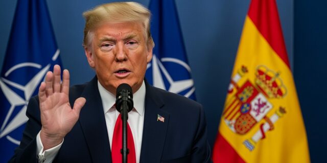 Trump kritizuje Španělsko: Když nedá 5 % na obranu, nemá v NATO co dělat