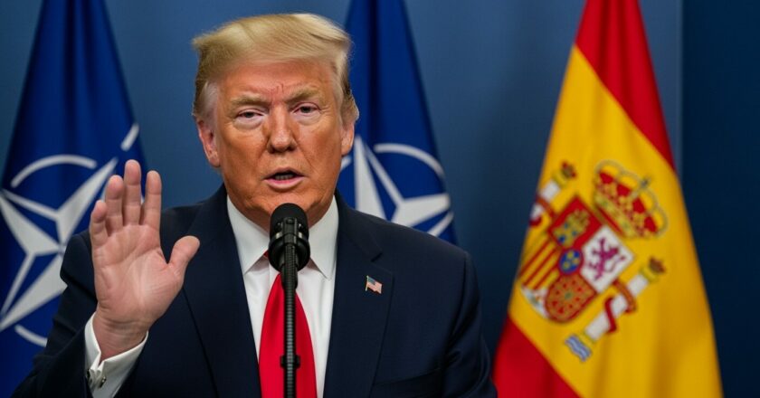 Trump kritizuje Španělsko: Když nedá 5 % na obranu, nemá v NATO co dělat