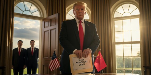 Trump otevírá dveře Pekingu: Míří obchodní válka k příměří?