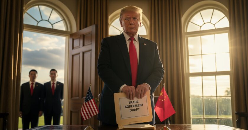 Trump otevírá dveře Pekingu: Míří obchodní válka k příměří?