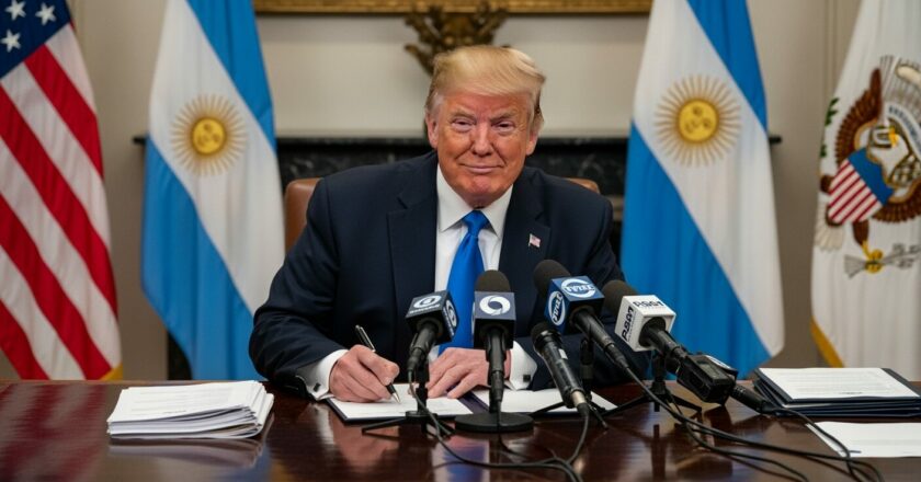 Trump zachraňuje Argentinu: Miliardový balík má zastavit pád argentinského pesa