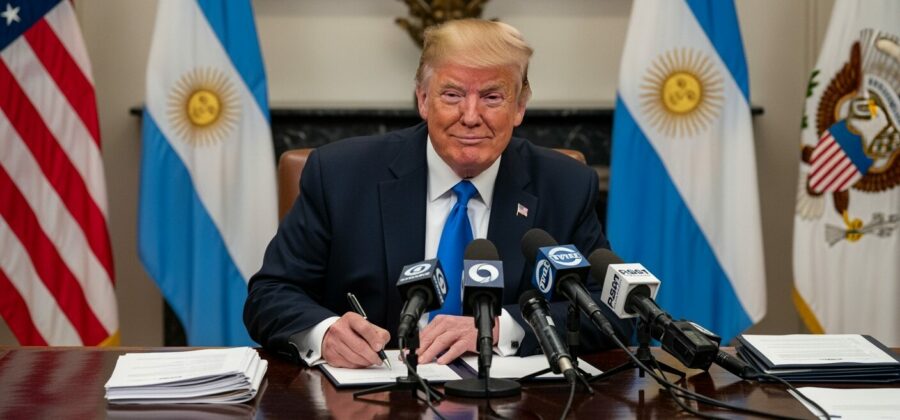 Trump zachraňuje Argentinu: Miliardový balík má zastavit pád argentinského pesa
