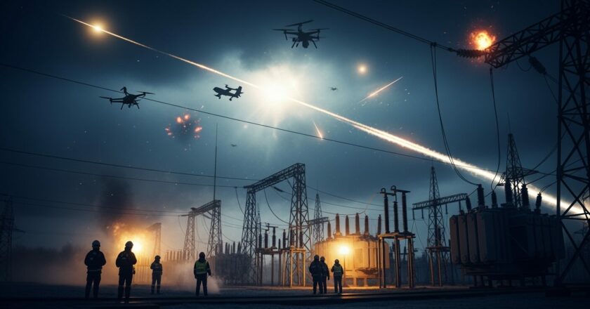 Ukrajina očekává útok dronů na elektrárny