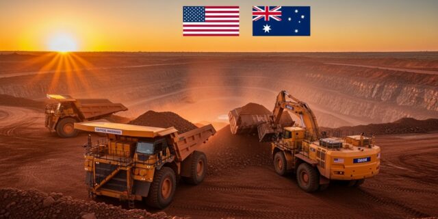 USA a Austrálie spojily síly: Nerosty jako nová zbraň proti Číně