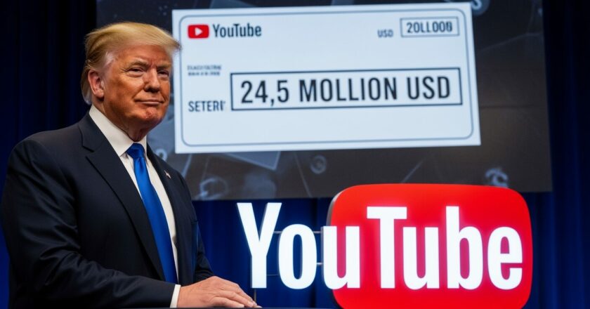 YouTube zaplatil Trumpovi 24 milionů dolarů v rámci urovnání sporu o pozastavení účtu