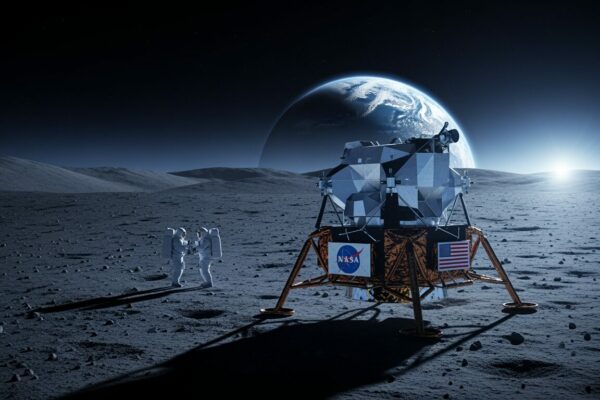 Závod o Měsíc se znovu rozjíždí: NASA hledá nový přistávací modul