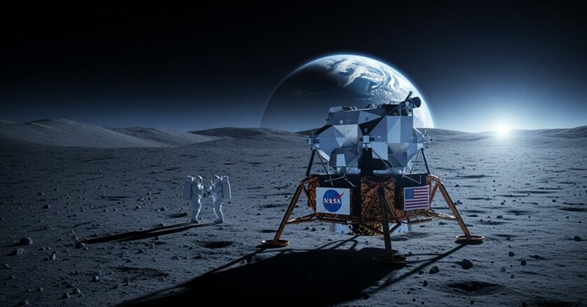Závod o Měsíc se znovu rozjíždí: NASA hledá nový přistávací modul
