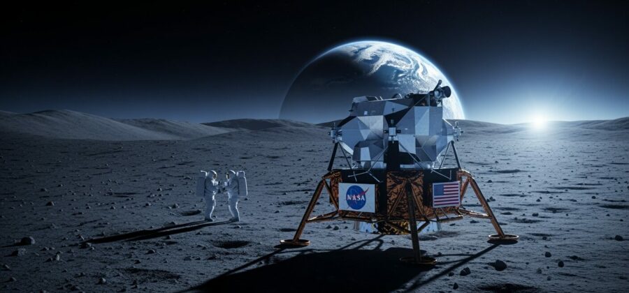 Závod o Měsíc se znovu rozjíždí: NASA hledá nový přistávací modul