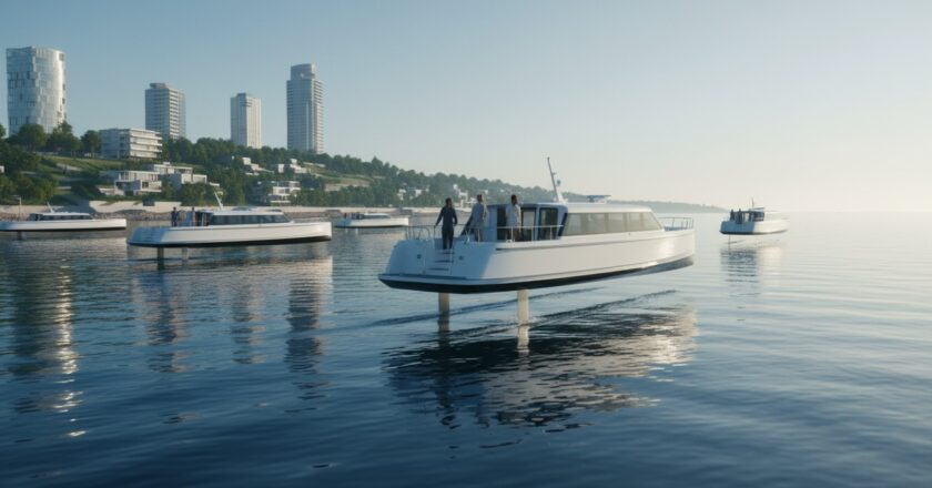 Levné, zelené a rychlé. Jak vypadají „létající“ lodě budoucnosti?