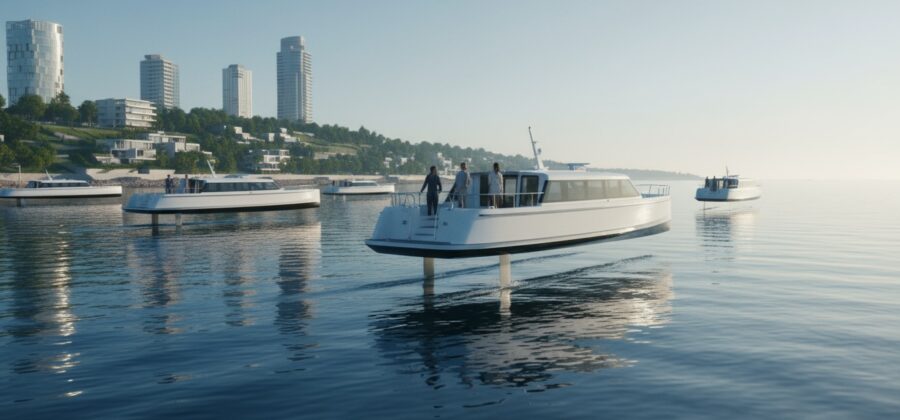 Levné, zelené a rychlé. Jak vypadají „létající“ lodě budoucnosti?