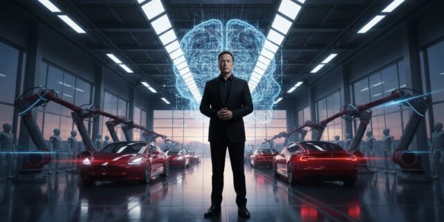 Bilionová sázka na Muska. Tesla spojuje budoucnost firmy s jedním mužem