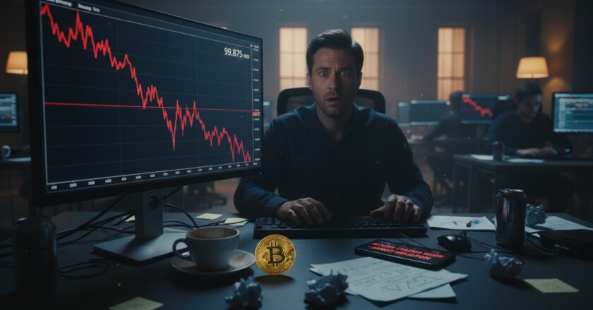 Bitcoin padá pod stovku. Psychologická hranice, která testuje nervy investorů