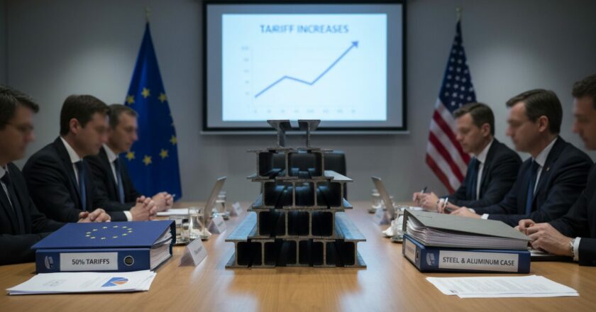 Brusel tlačí na Washington: Ocel zůstává trnem v oku transatlantické dohody