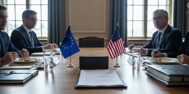 Bruselské příměří: Když se cla vyjednávají u oběda