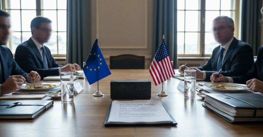 Bruselské příměří: Když se cla vyjednávají u oběda