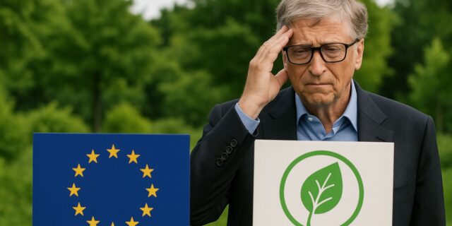 Schmarcz: Zahubí nás Green Deal? Bill Gates přiznal omyl, ale Evropská unie pokračuje v klimatickém bludu 
