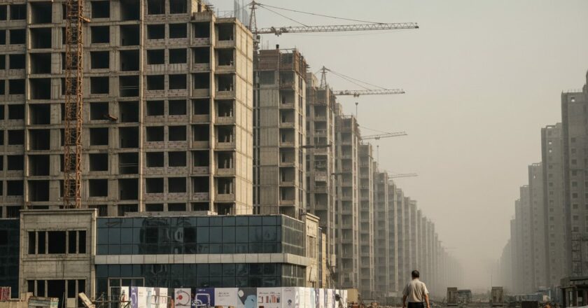 Čínský realitní kolaps: Když se čtvrtina ekonomiky propadá do propasti