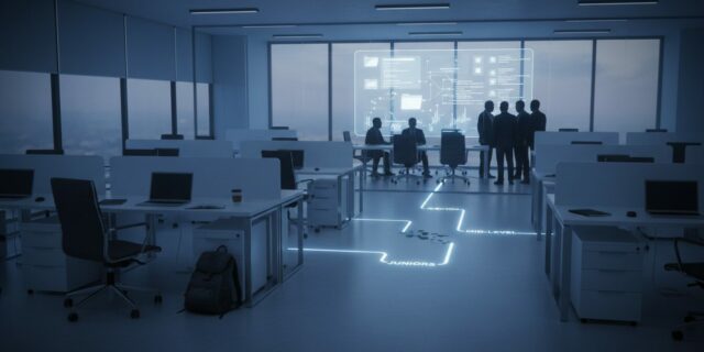 Junioři na ústupu: Jak umělá inteligence vytváří „cyklus zkázy talentů