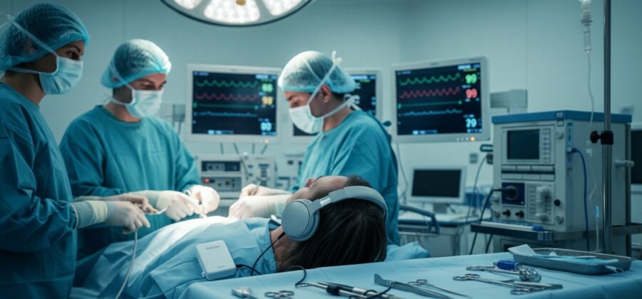 Hudba léčí: v operačním sále snižuje dávky léků a urychluje probuzení