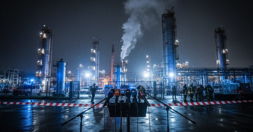 Orbán a rafinerie: Když se z požáru stává politikum