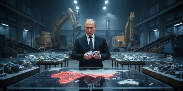 Putin a vzácné zeminy: Nová surovinová hra Ruska
