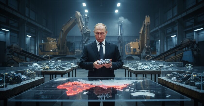 Putin a vzácné zeminy: Nová surovinová hra Ruska