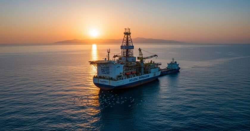 Řecko vrací moře do hry. OSN bije na poplach, ale vrtačky se roztáčejí