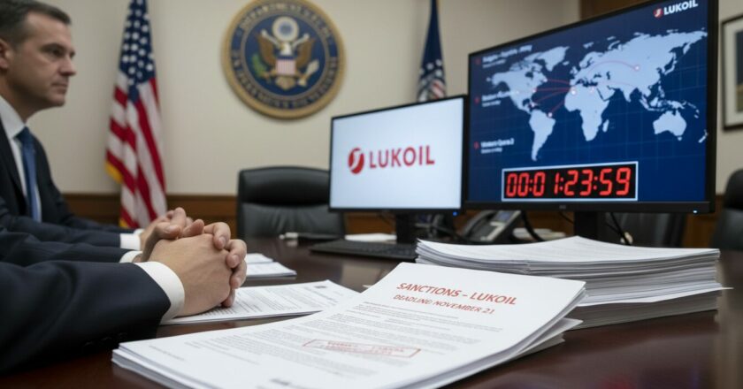 Sankce s odkladem: Lukoil dostává čas na výprodej, Washington drží karty v ruce