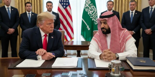 Saúdská Arábie míří do Washingtonu: Ropné království chce čipy, reaktory a bezpečnostní záruky