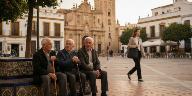 Španělsko: stárnutí populace ničí systém důchodů